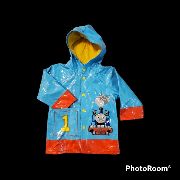 Thomas The Tank Engine Rain Jacket Coat Waterproof by Western Chief - Picture 3 of 12